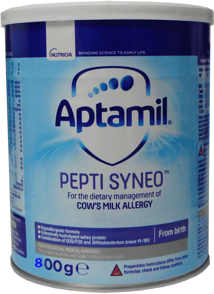 Aptamil Pepti Syneo 800g - From Birth - For Babies with Allergy to Cows Milk