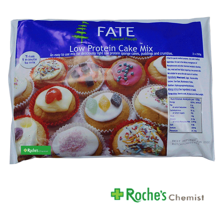 Fate Proteinarmer Kuchenmix 2 x 250g - 2 Sorten