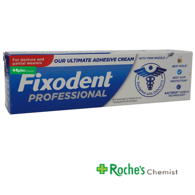 Adhésif professionnel Fixodent 40g