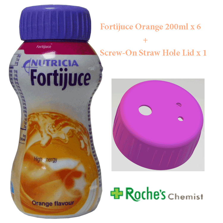 Fortijuce Orange 200ml - Energiereiches Nahrungsergänzungsmittel