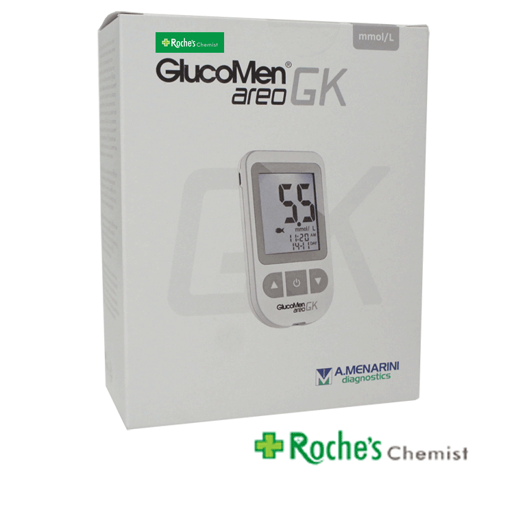 Glucomen Areo GK Blood Glucose / Ketone Monitor + Glucomen Areo Strips x 50