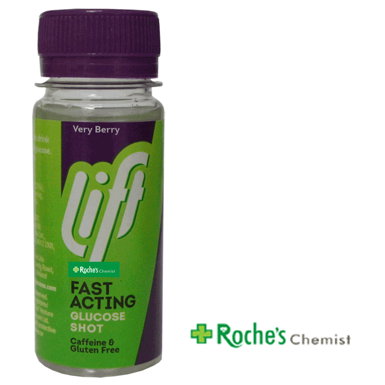 Lift Fast Acting Glucose Liquid 60ml - Very Berry Flavour