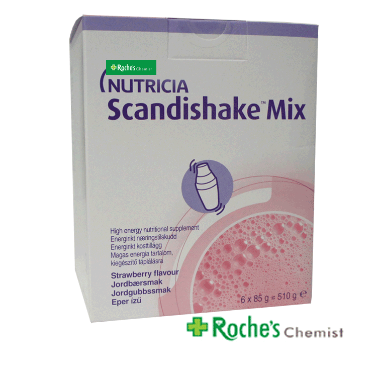 Scandishake Mix 6 x 85g - Energiereiches Nahrungsergänzungsmittel