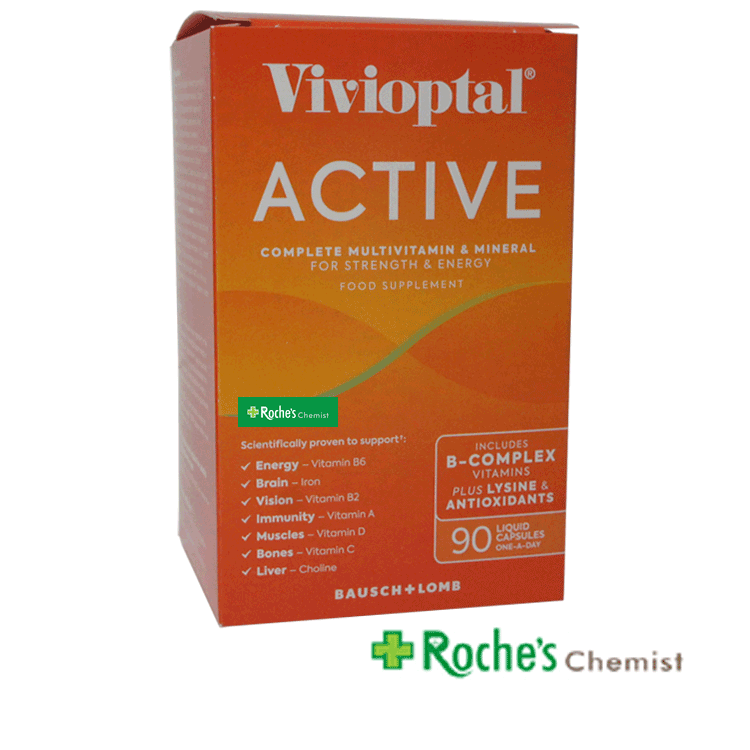 Vivioptal Active Multi-Vitamin Multi-Mineral x 30 Kapseln