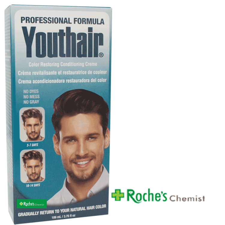 Youthair Creme for Men 106ml - Hair Colour for men