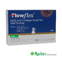 Flowfex Rapid SARS COV-2 Antigen Test x Single test for Covid 19