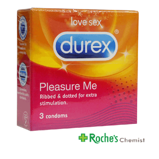 Durex Pleasure Me Condoms 6 Pack