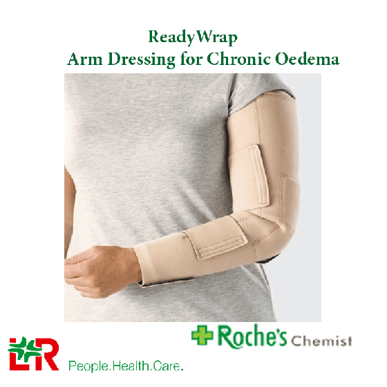 ReadyWrap Adjustable Compression Garment with Velcro Straps for Chronic  Oedema - Arm